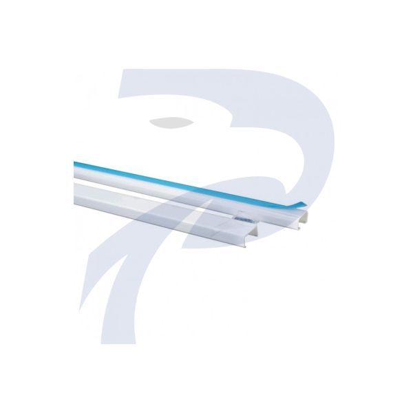 CANALETA PLASTICA 13x7 CON ADESHIVO